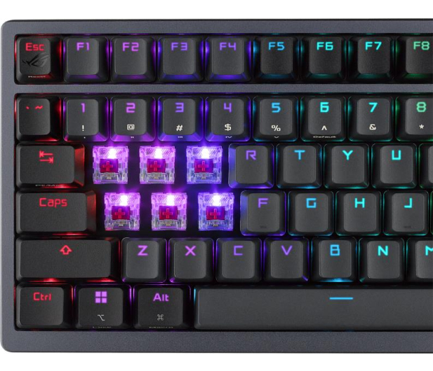 ASUS ROG Azoth bezprzewodowa 90MP0316-BKUA01 - 1124928 - zdjęcie 9